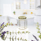 9 oz / 260 ml Hexagon Glass Jar with 63mm Gold Metal Lug Lid