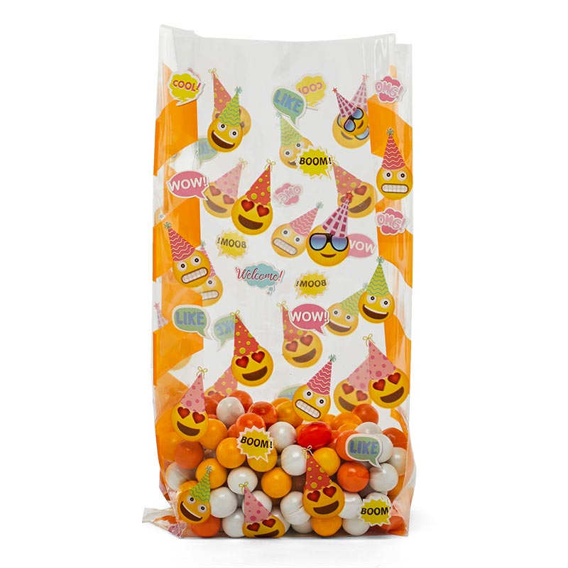 Birthday Emojis Decorative Cello Bag