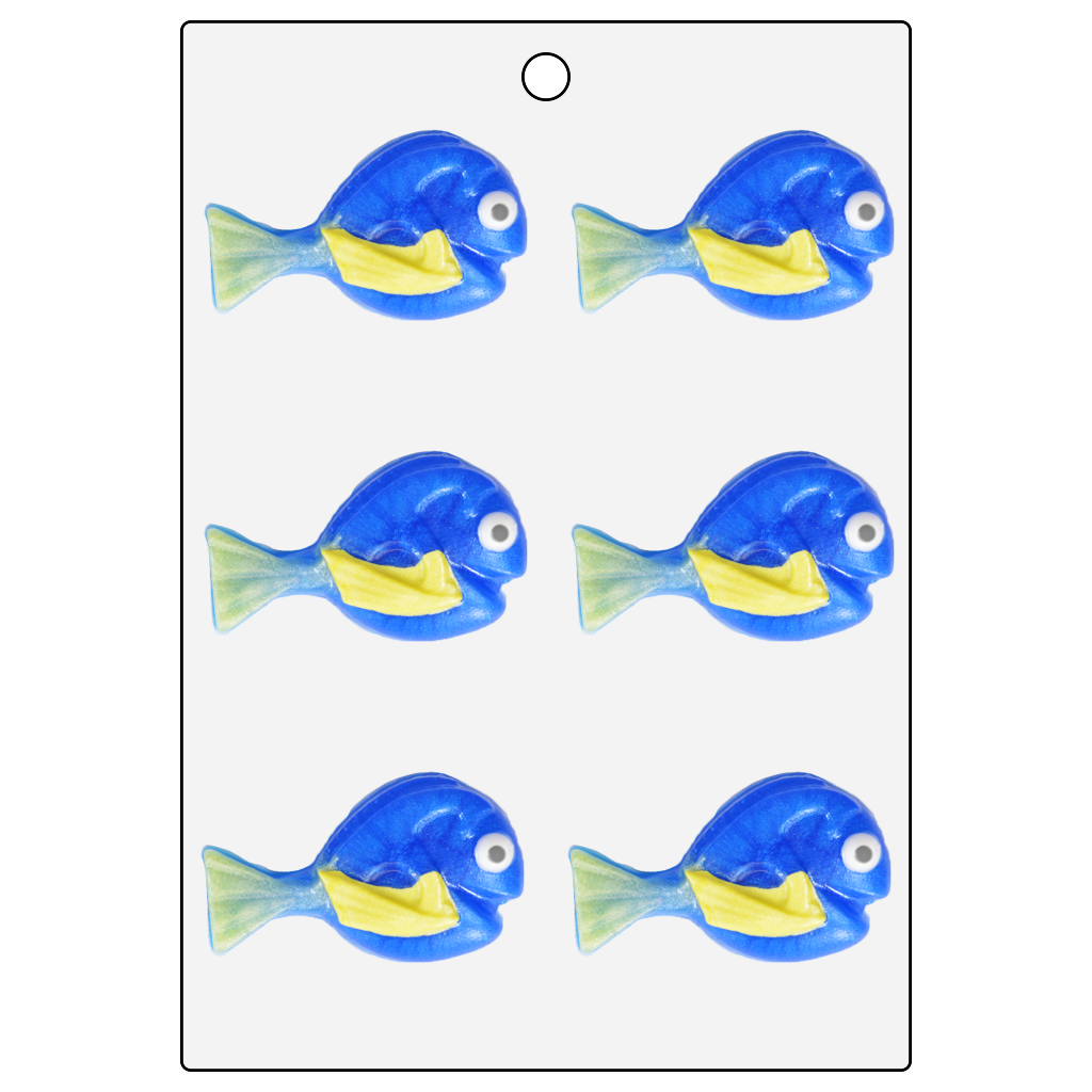Life of the Party Blue Tang Fish Mini Mold