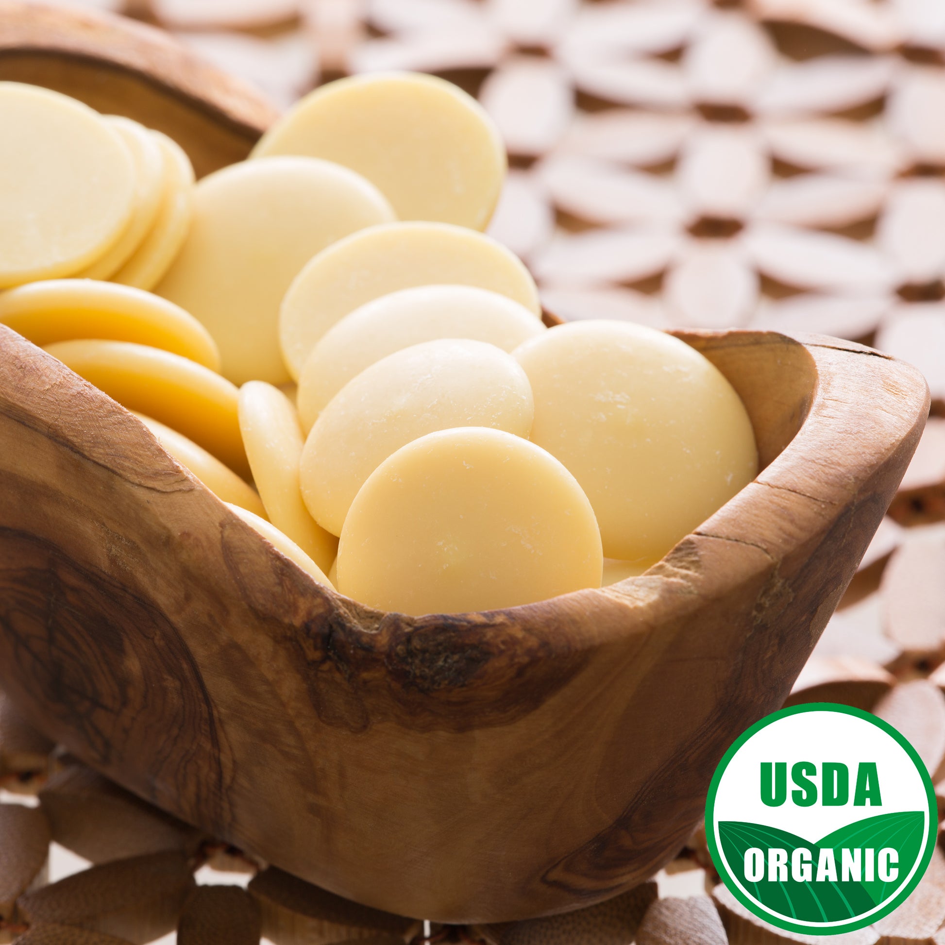 Cocoa Butter ORGANIC Wafers