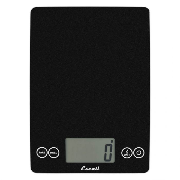 Escali Arti Glass Weigh Scale Black Obsidian