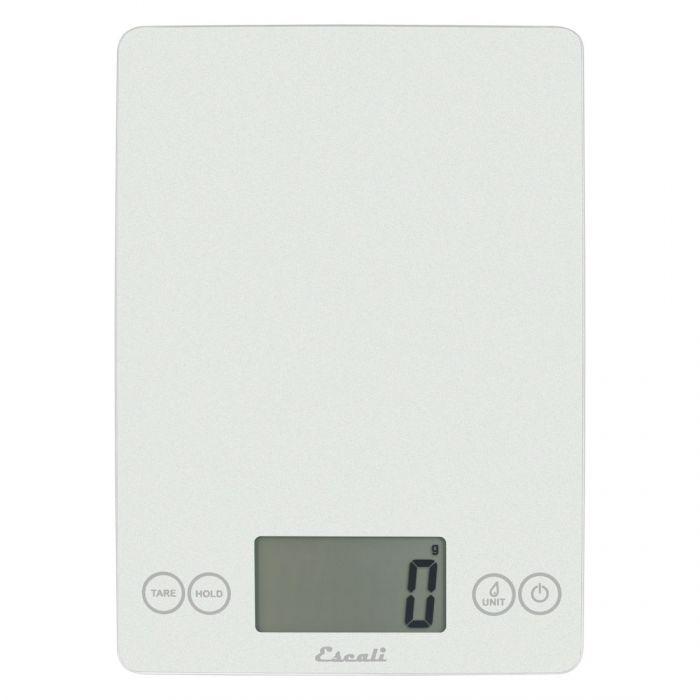 Escali Arti Glass Weigh Scale Frost White