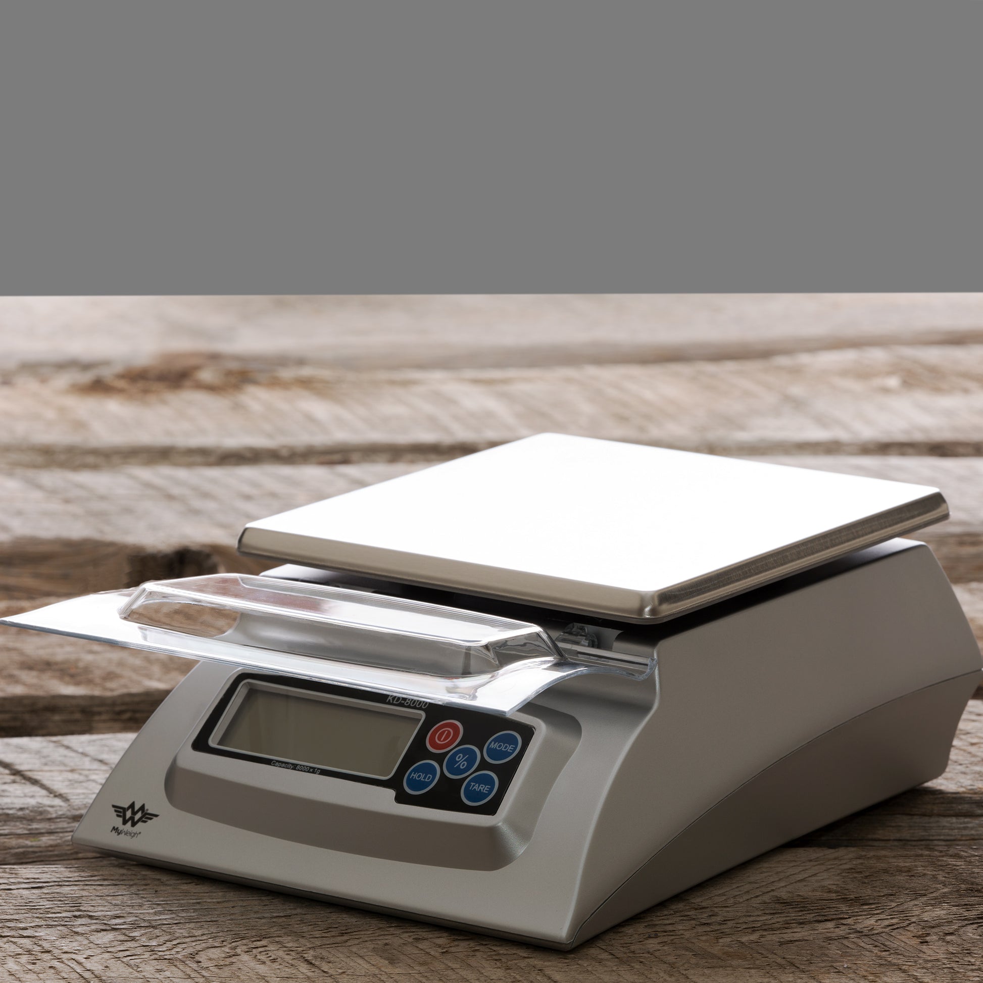 My Weigh KD-7000 Kitchen And Craft Digital Scale, Silver + My Weigh AC  Adapter 