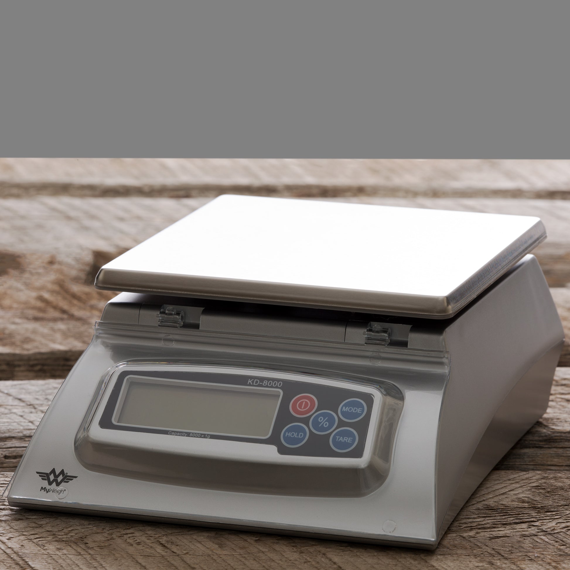 My Weigh KD-7000 Kitchen And Craft Digital Scale, Silver + My Weigh AC  Adapter 