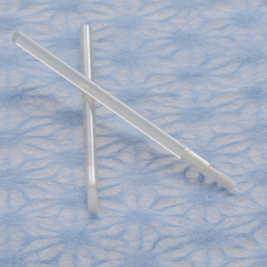 Lip Brush Applicator with Clear Handle