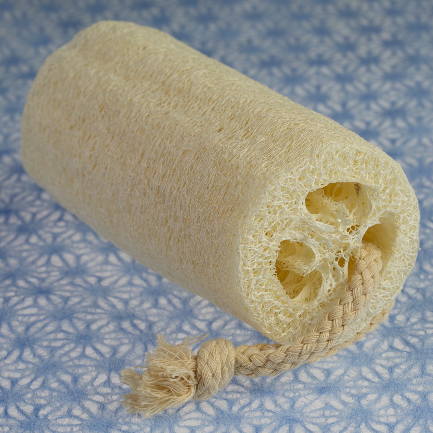 6" Loofah with Rope Handle