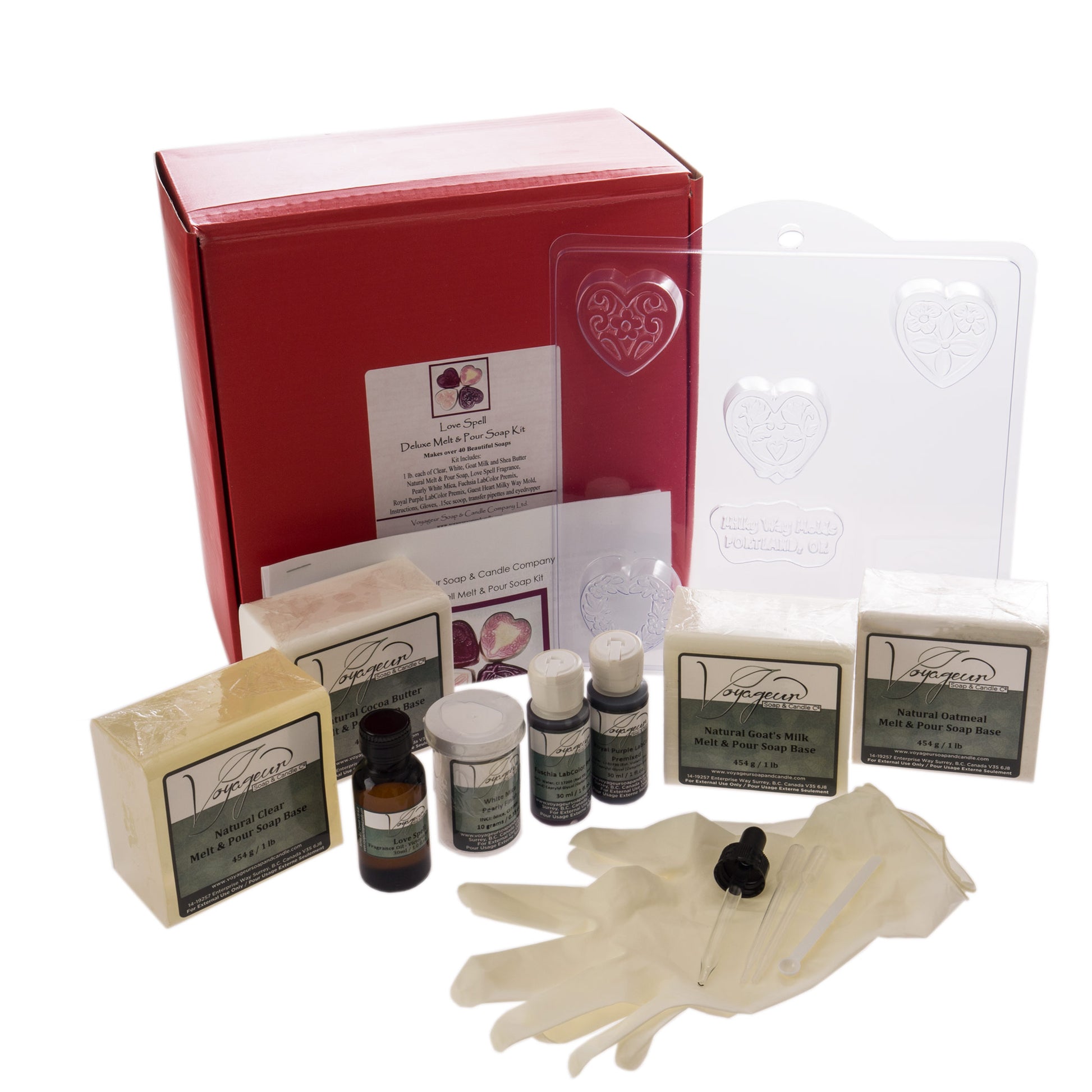 Love Spell Deluxe Melt & Pour Soap Kit