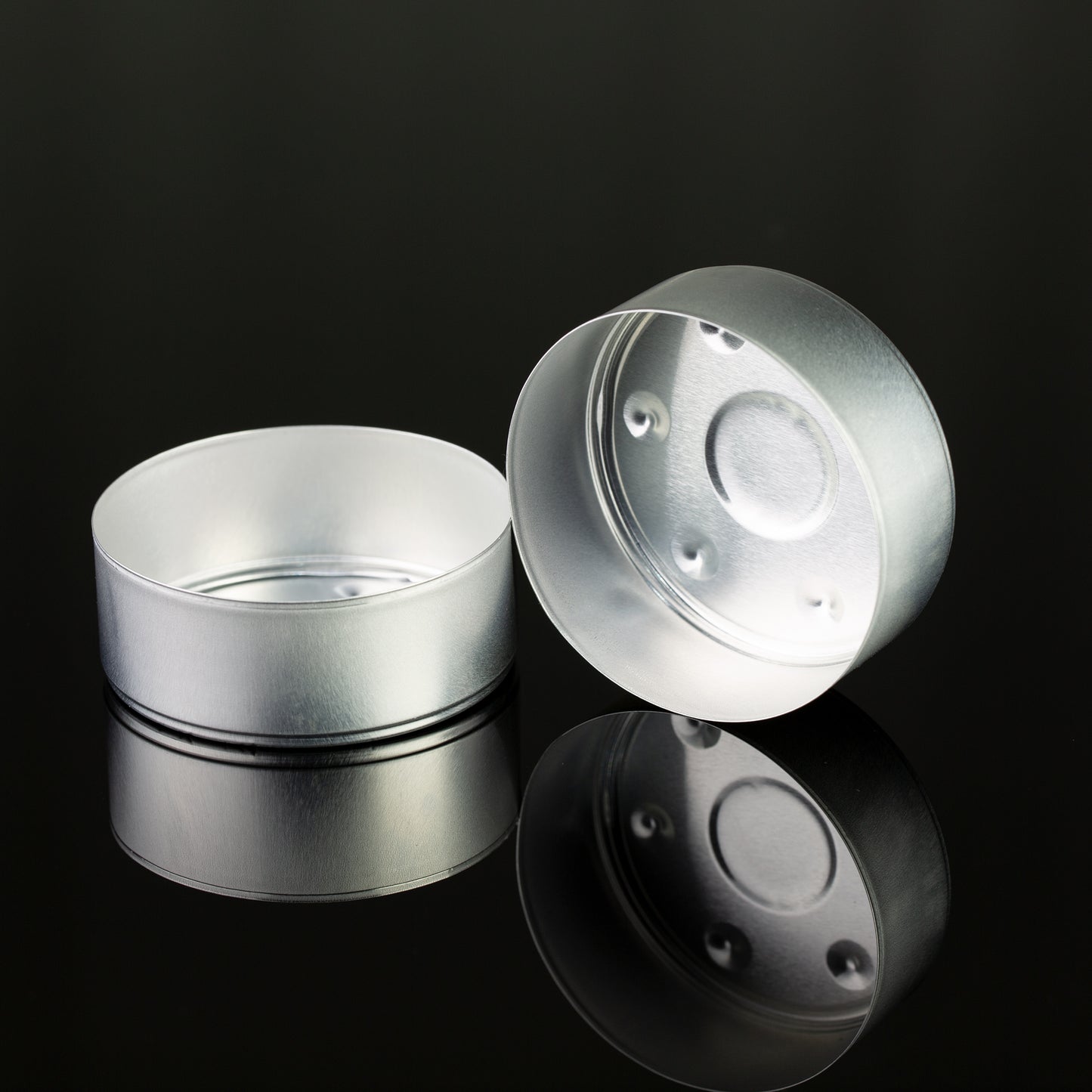 Aluminum Tea Light Cups Maxi - 57mm D x 22mm H