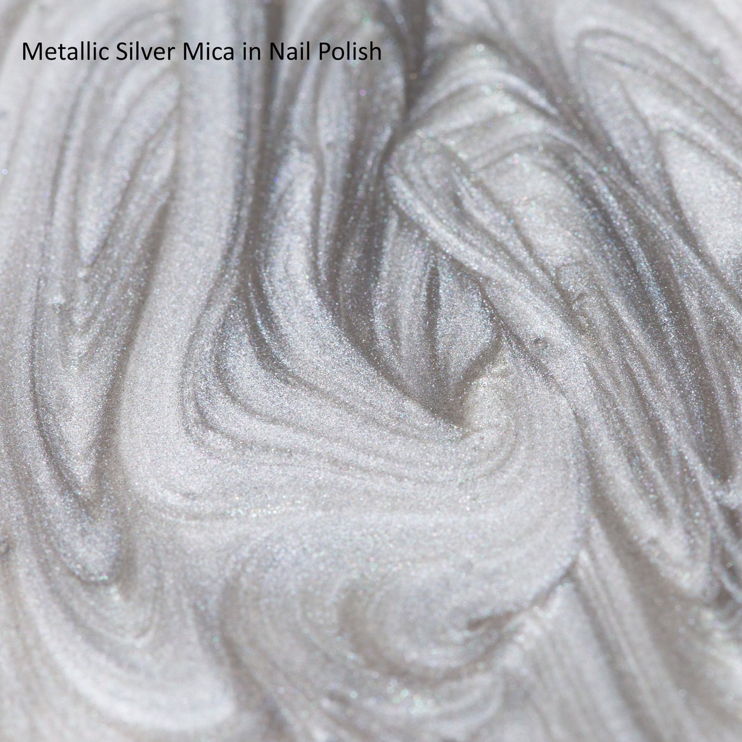 Metallic Silver Mica