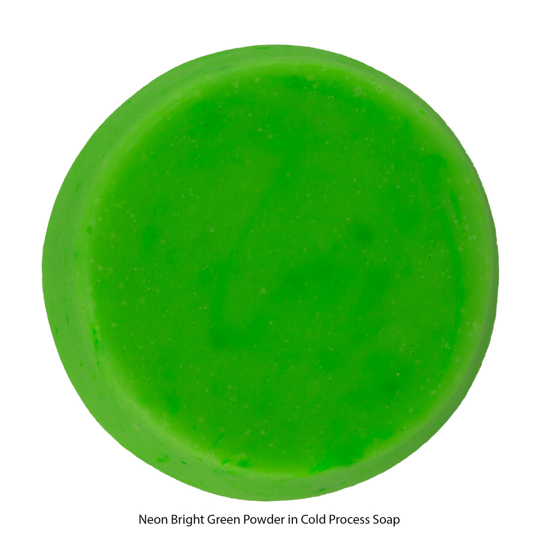 Neon Bright Green Powder