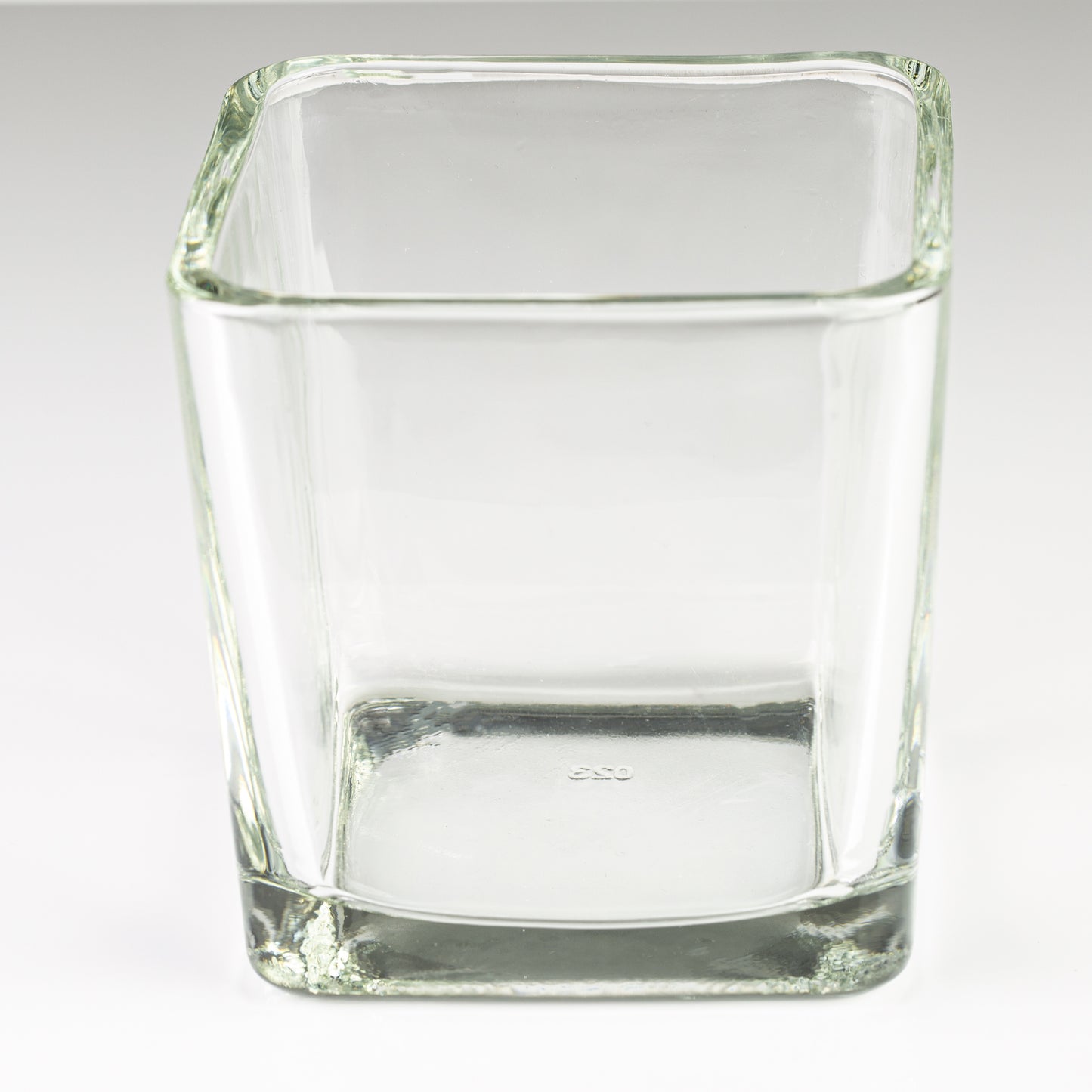 Square Candle Glass 4" x 4"
