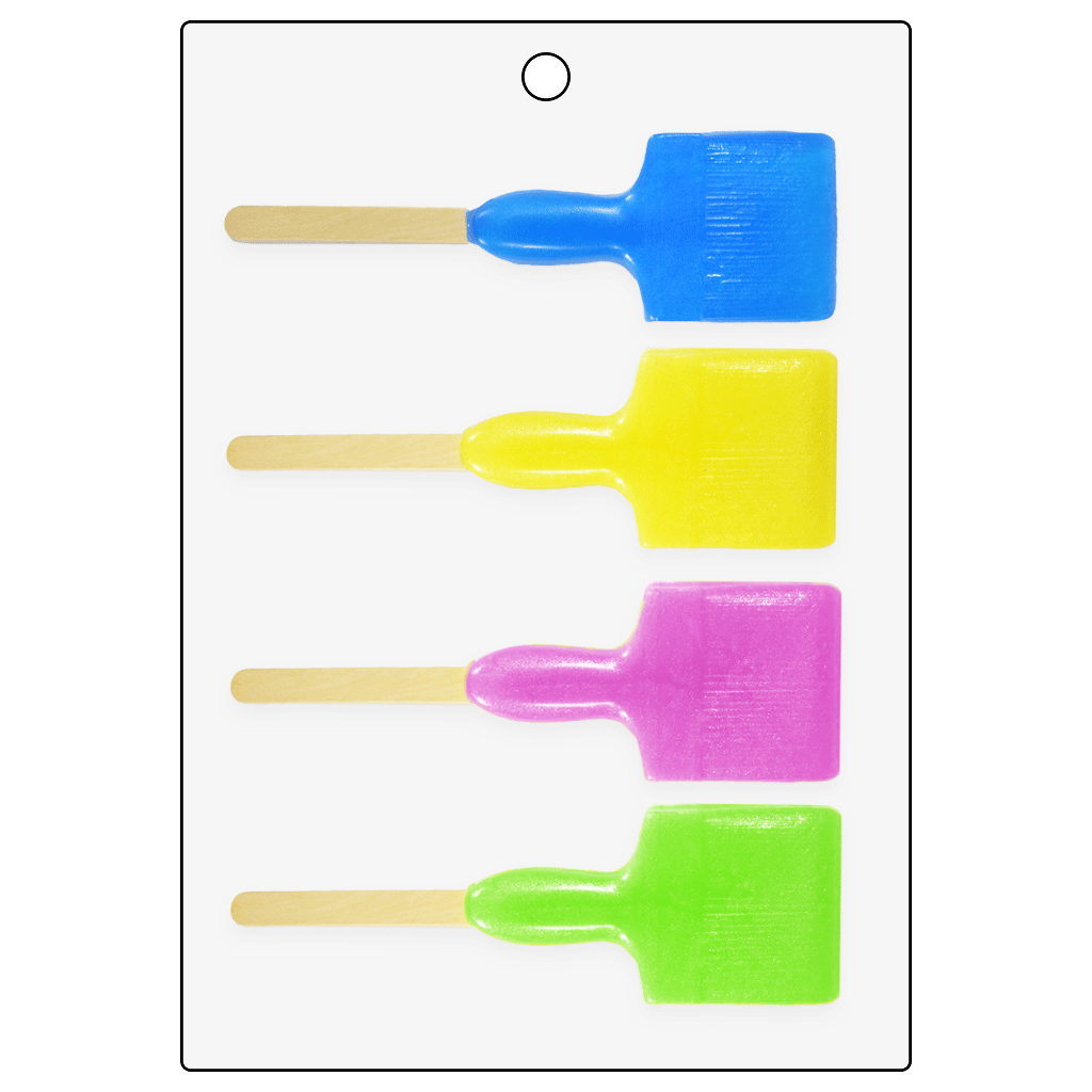 Life of the Party Paint Brush Bubble Stick Mold