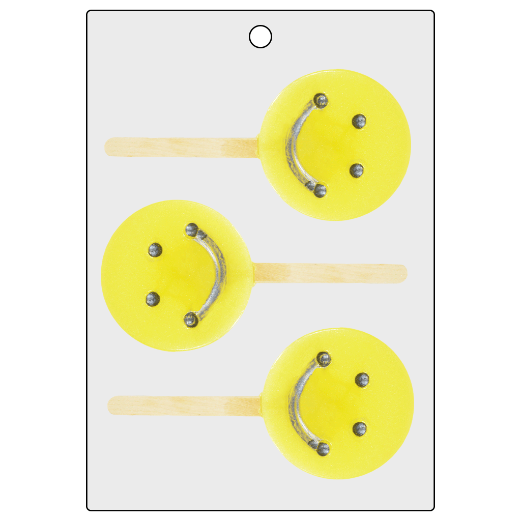 Life of the Party Smiley Face Bubble Stick Mold