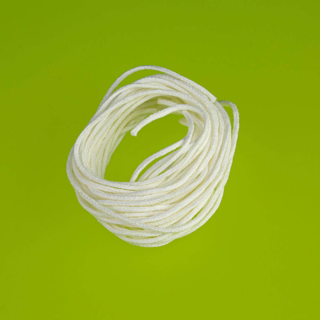 Cotton Square Braid Candle Wick 4'0