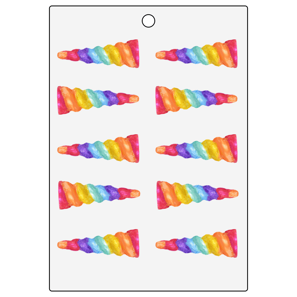Life of the Party Unicorn Horn Mini Mold