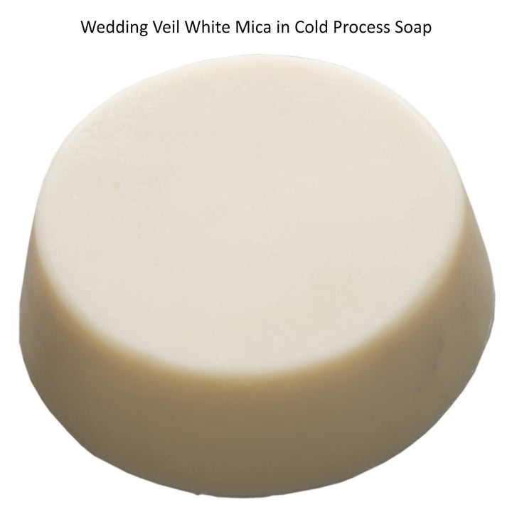 Wedding Veil White Mica