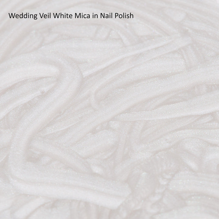 Wedding Veil White Mica