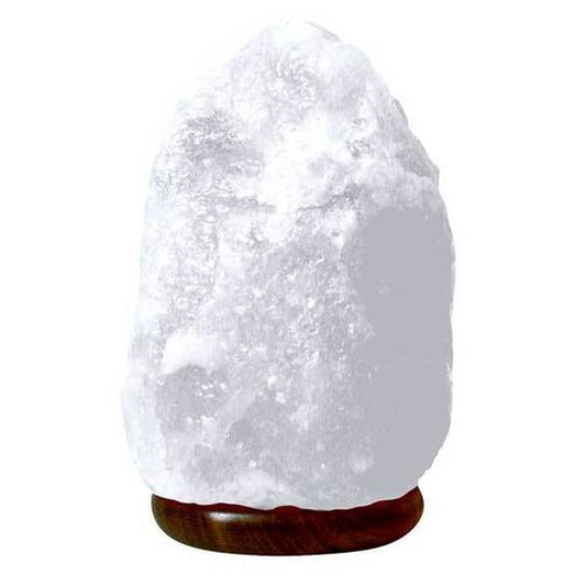 White Himalayan Salt Lamp Medium 4 - 5 Kg
