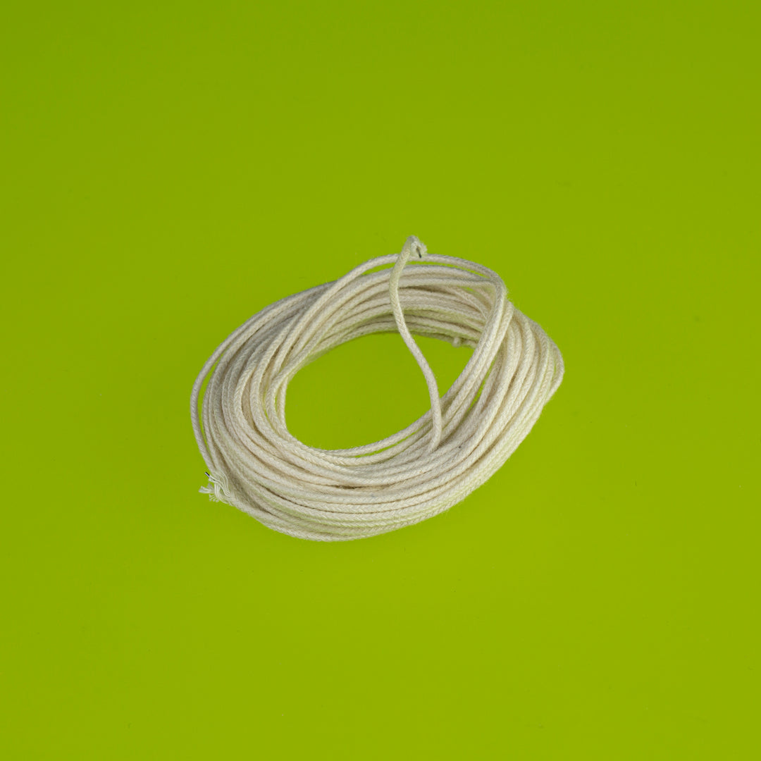 Voyageur Zinc Core Cotton Braided Candle Wick 34-40