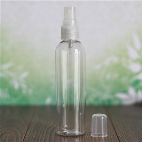 4 oz Clear PET Bullet with Mister - Natural