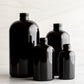 Black Boston Round Bottles