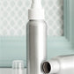 2.7oz / 80 ml Aluminum Bottle with Mister -  White