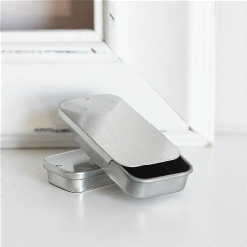 Mini sliding lid shop tins