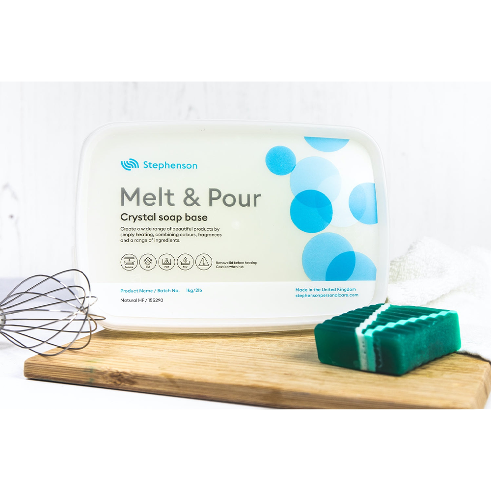 Stephenson Natural High Foaming Melt & Pour Soap