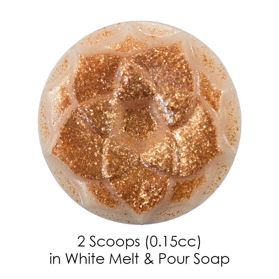 Rose Gold Super Sparkle Mica