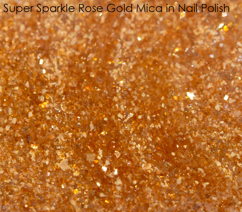 Rose Gold Super Sparkle Mica