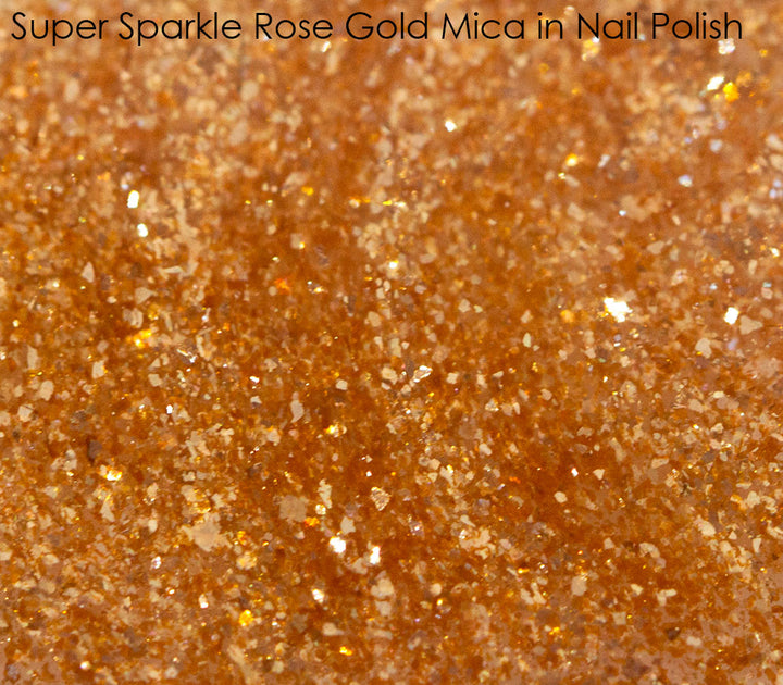 Rose Gold Super Sparkle Mica