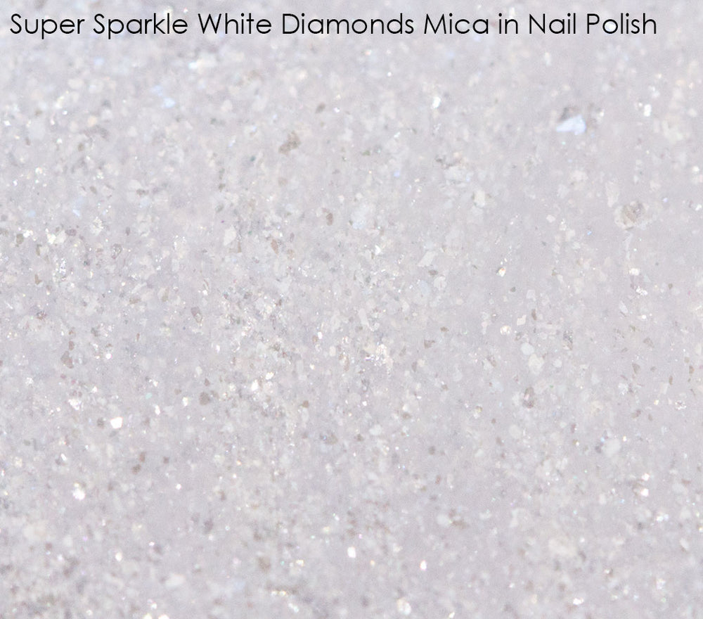 White Diamonds Super Sparkle Mica